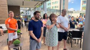 Inauguração Piscina